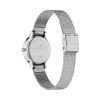 28mm Bee Ultra Slim Metallic White & Silver Mesh Watch - Image 5