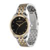 36mm Starlight Black & Two Tone Bracelet Watch - Image 2