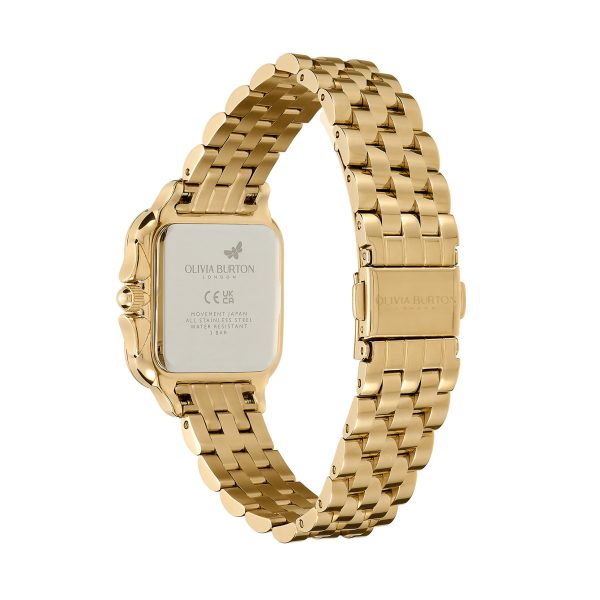 28mm Grosvenor Gold Bracelet Watch - Image 5