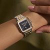 28mm Grosvenor Black & Two Tone Bracelet Watch - Image 3
