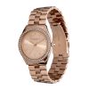 34mm Bejewelled Rose Gold Bracelet Watch - Image 2