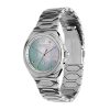 36mm Lustre Multi-Function Light Grey & Silver Bracelet Watch - Image 2