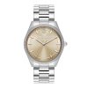 38mm Radiate Nude & Silver Bracelet Watch