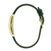 23mm Grove Gold & Forest Green Leather Strap Watch - Image 4