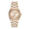 34mm Lustre Carnation & Rose Gold Bracelet Watch