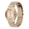 34mm Lustre Carnation & Rose Gold Bracelet Watch - Image 2