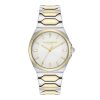 34mm Lustre Ivory & Two Tone Bracelet Watch