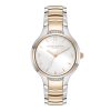 34mm Lea White & Two Tone Bracelet Watch