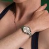 30mm Wonderlust White & Silver Mesh Watch - Image 6