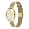 30mm Wonderlust Ivory & Gold Mesh Watch - Image 2
