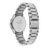 34mm Geo Forest Green & Silver Bracelet Watch - Image 5