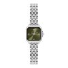 20mm Mini Grosvenor Sage Green & Silver Bracelet Watch