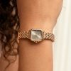 20mm Mini Grosvenor Earl Grey & Rose Gold Bracelet Watch - Image 3