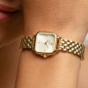 20mm Mini Grosvenor Ivory & Gold Bracelet Watch - Image 3