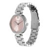 32mm Dimension T-Bar Mellow Rose & Silver Bracelet Watch - Image 2