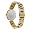 32mm Dimension T-Bar Ivory & Gold Bracelet Watch - Image 5