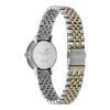 28mm Honeycomb Ultra Slim Chalk Blue & Two Tone Bracelet Watch - Image 5