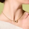 Entwine Gold Necklace - Image 3