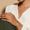 Linear Gold Bangle - Image 4