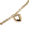 Knot Heart Gold Bracelet - Image 4