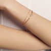Illusion Gold Stacking Bracelet - Image 3