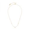 Pearl Cluster Gold Necklace - Image 2