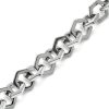 Honeycomb Silver Link Bracelet - Image 4