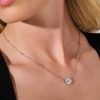 Minima Bee Silver Pendant Necklace - Image 3