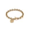 Minima Bee Gold Toggle Bracelet - Image 2