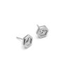 Minima Bee Silver Stud Earrings - Image 2