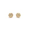 Minima Bee Gold Stud Earrings