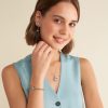 Celestial Sun Silver Tone Pendant Necklace - Image 6