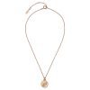 Celestial Sun Rose Gold Plated Pendant Necklace - Image 2