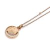 Celestial Sun Rose Gold Plated Pendant Necklace - Image 4