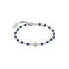North Star Blue & Silver Tone Beaded Charm Bracelet - Image 2
