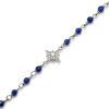 North Star Blue & Silver Tone Beaded Charm Bracelet - Image 4