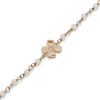 Dogwood Rose Gold Plated Beaded Charm Bracelet - Image 4