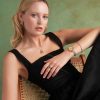 Encircle Gold Plated Earrings - Image 5