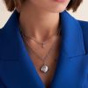 Ever Stacked Silver Tone Multi-Chain Necklace - Image 3
