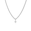 Ever Stacked Silver Tone Multi-Chain Necklace - Image 6