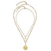 Ever Stacked Gold Plated Multi-Chain Necklace - Image 2