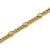 Tudor Rose Gold Plated Link Chain Bracelet - Image 4