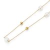 By The Sea Pearl Gold Plated Necklace - Image 4
