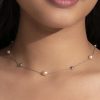 By The Sea Pearl Silver Tone Necklace - Image 3
