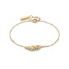 Feather Gold Plated Bracelet - Image 2