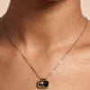 Shooting Star Onyx & Gold Plated Necklace - Image 3