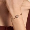 Tudor Rose Rose Gold Plated Bracelet - Image 3