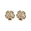 Tudor Rose Rose Gold Plated Stud Earrings