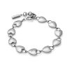 Locked Heart Silver Tone Bracelet - Image 2