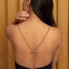 Honeycomb Toggle Gold Plated Necklace - Image 6